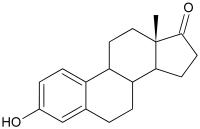 formule de structure de l'estrone